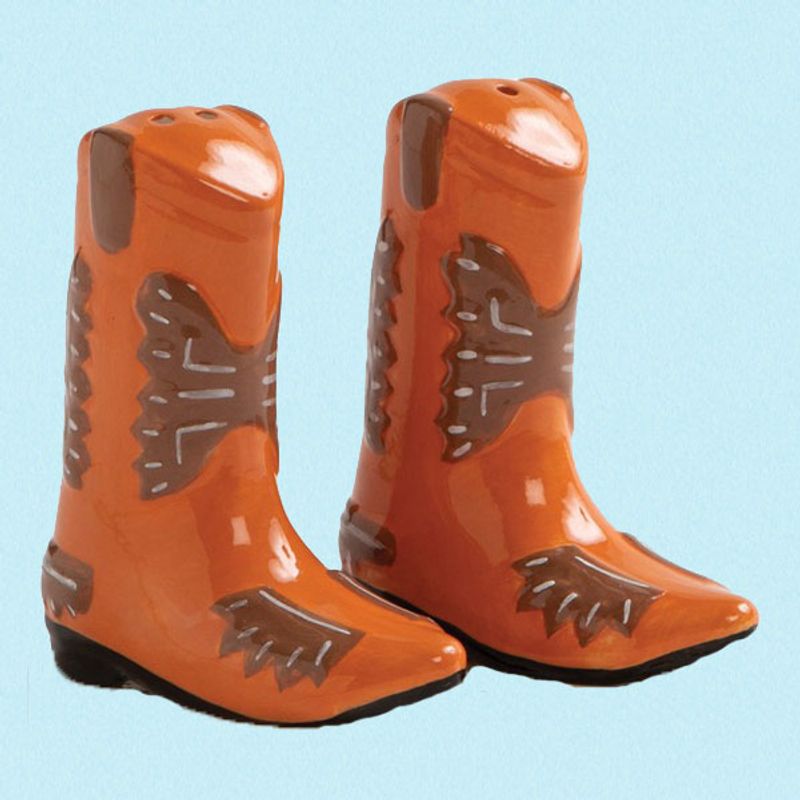 Salt & pepper westernboots