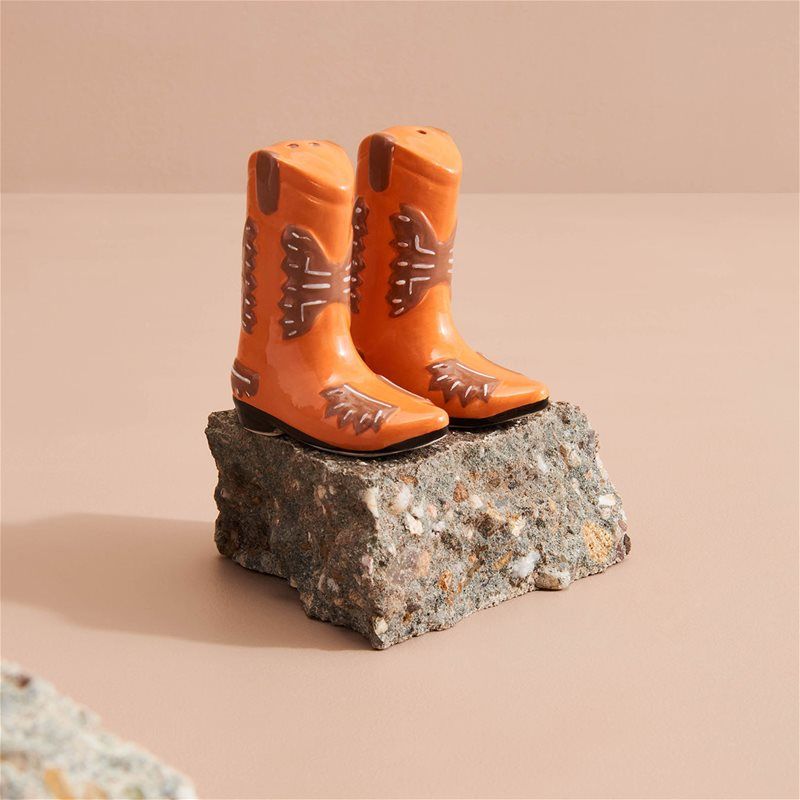 Salt & pepper westernboots