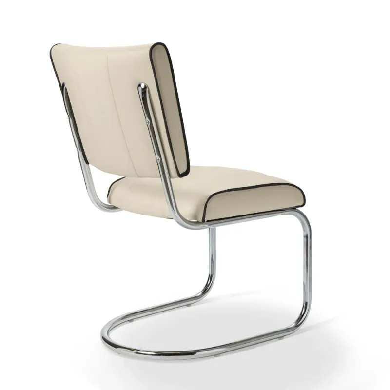 Prospect dinerstol offwhite BP Chrome
