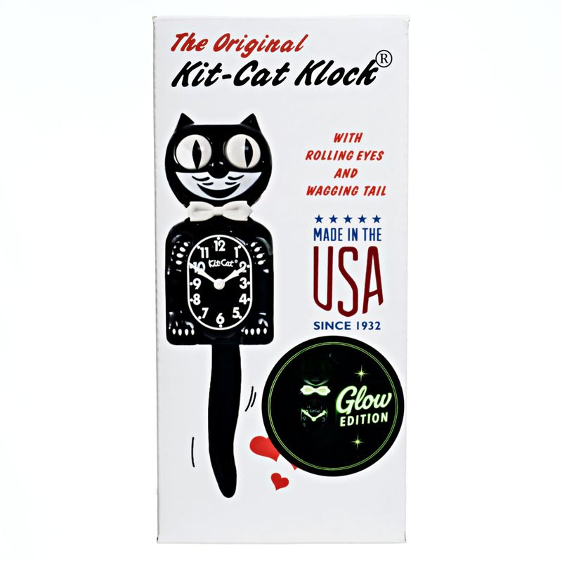 Kit-Cat klokke Glow in the Dark Limited Edition 
