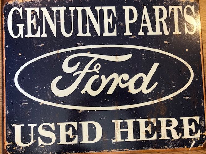Hovedbilde Metallskilt Ford