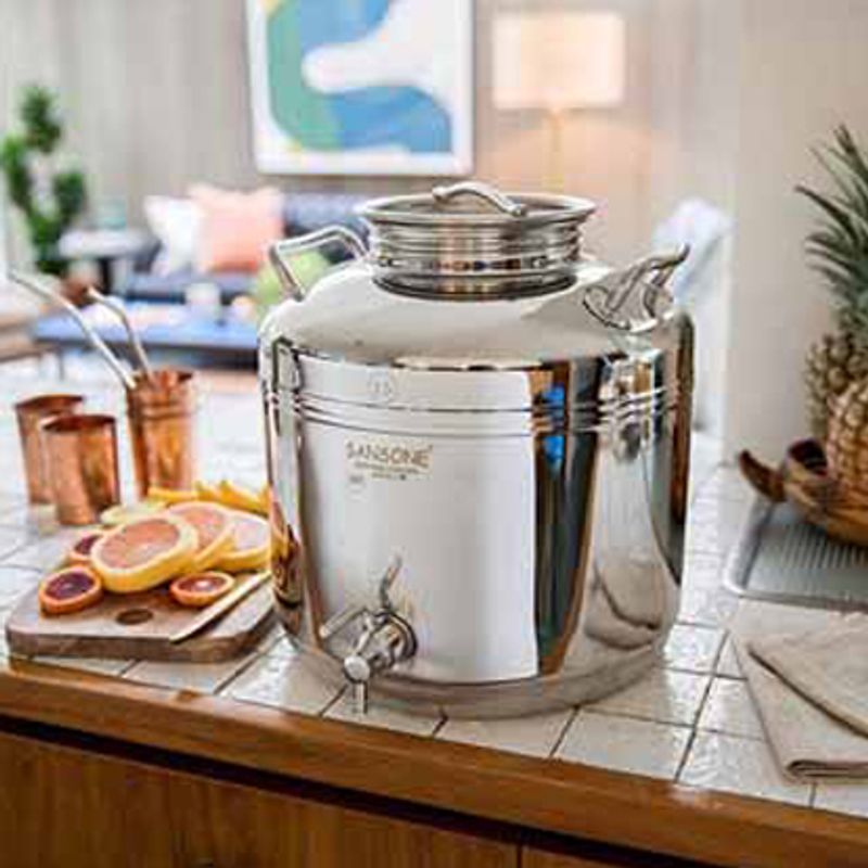 Vannbeholder 25 Liter rustfri fra Sansone