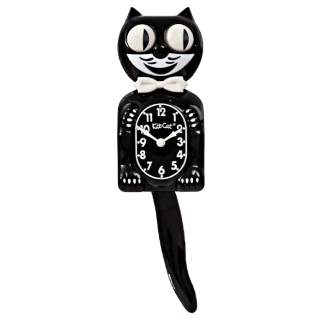 Hovedbilde Kit-Cat klokke Classic Black
