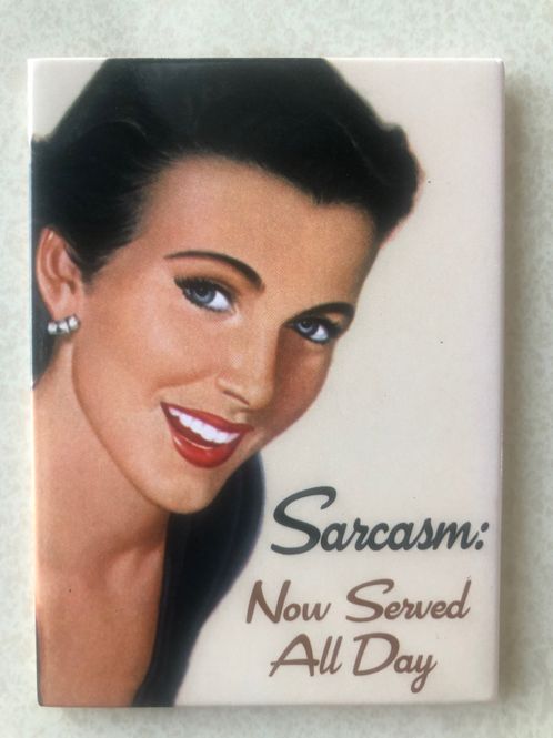 Hovedbilde Magnet Sarcasm