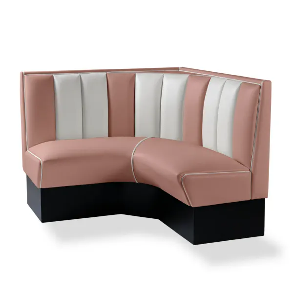 Dinerbooth-hj&oslash;rne CB 120 cm/120 cm