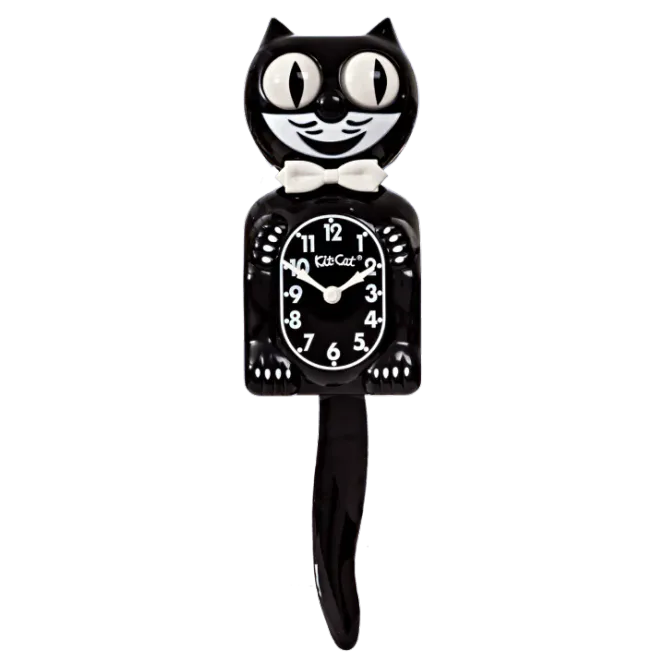 Hovedbilde Kit-Cat klokke Classic Black