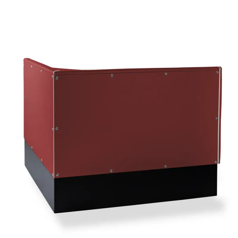 Dinerbooth-hjørne CB 120 cm/120 cm