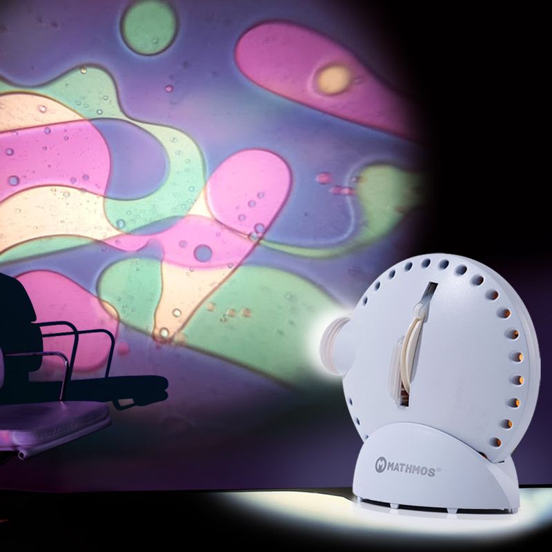 Lavalampe Projector: Hvit