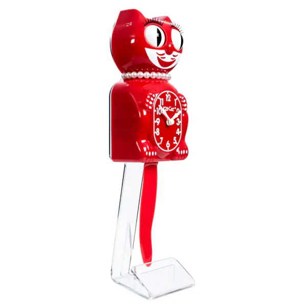 Kit-Cat klokke Limited Edition Classic Red Lady