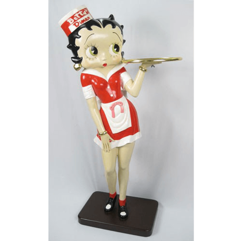 Betty Boop 165 cm servitrise