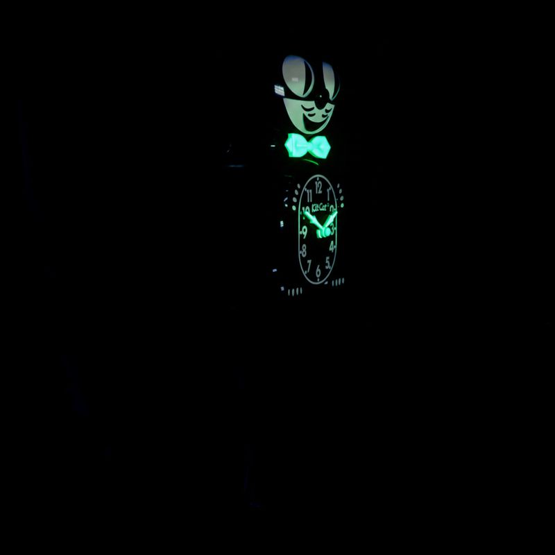 Kit-Cat klokke Glow in the Dark Limited Edition 