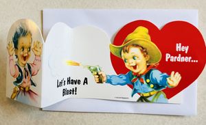 Hovedbilde Vintage Valentinskort " Hey ...