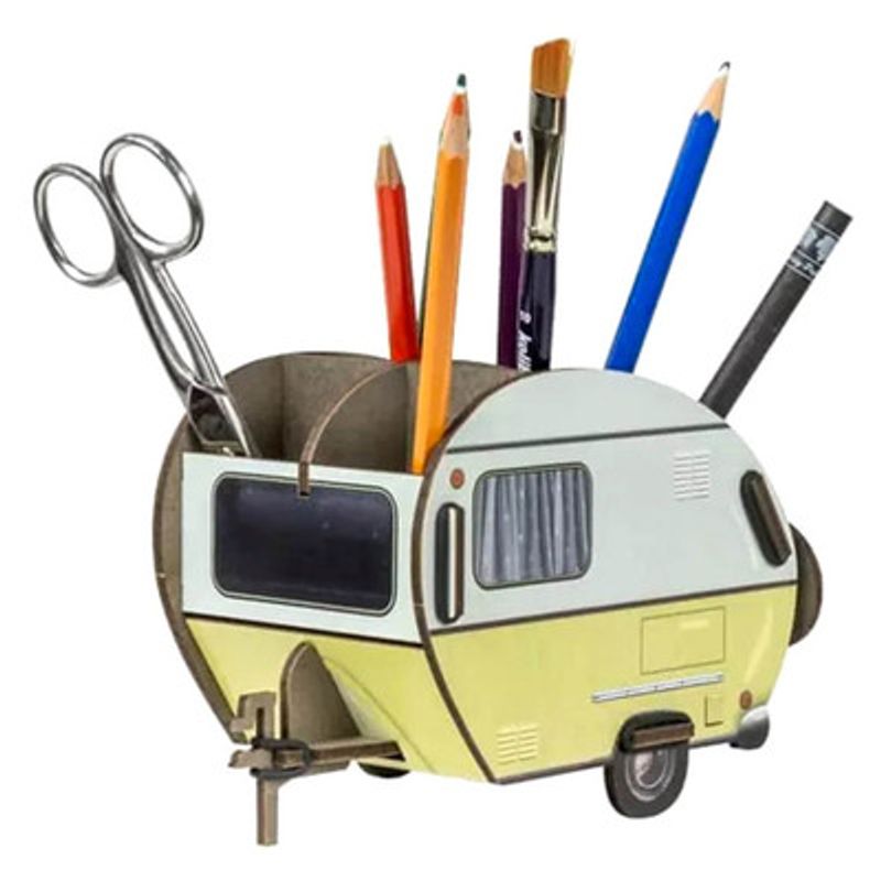 Pennholder retro campingvogn