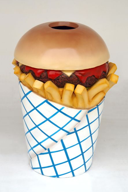 Hovedbilde Søppeldunk hamburger