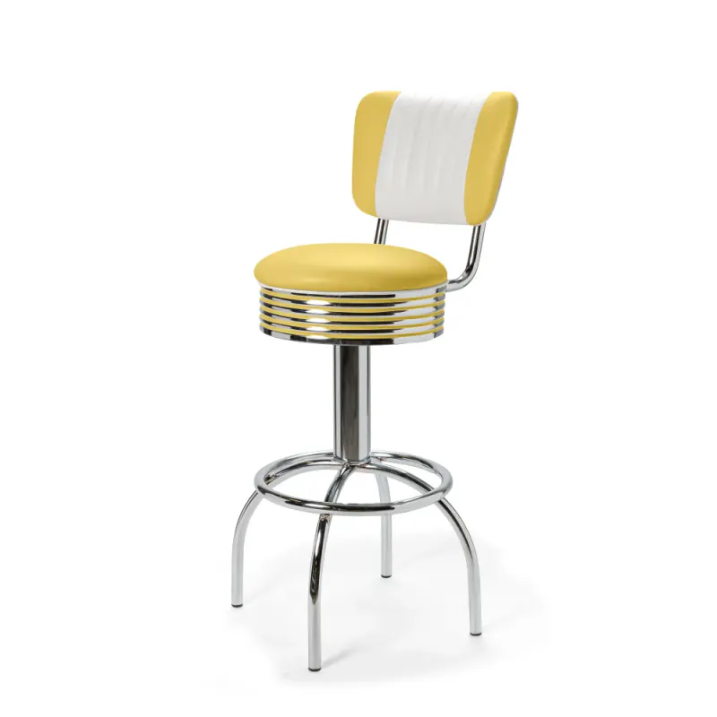 Comet Barkrakk med rygg CB 77 cm Chrome