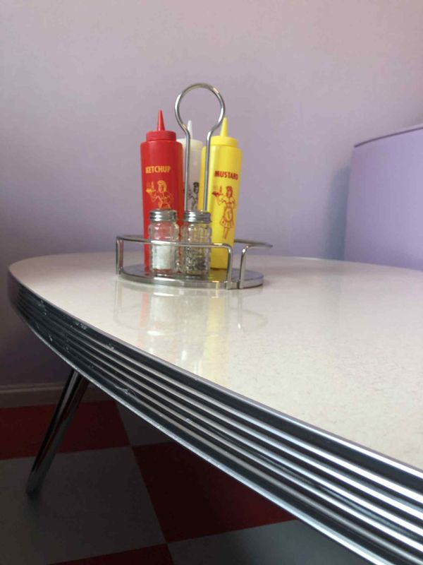 Dinersett komplett uten dressing flaske