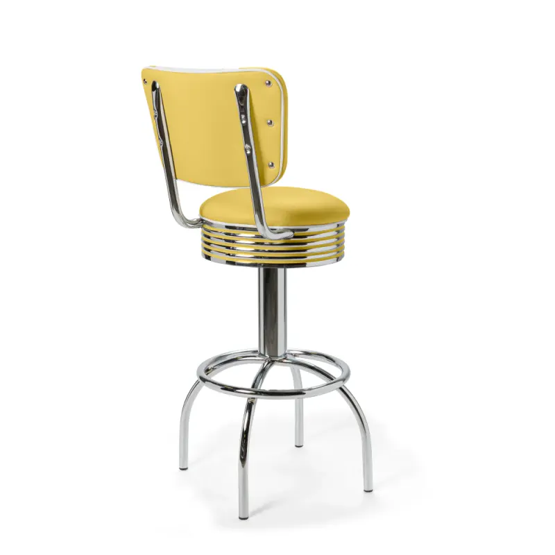 Comet Barkrakk med rygg CB 77 cm Chrome