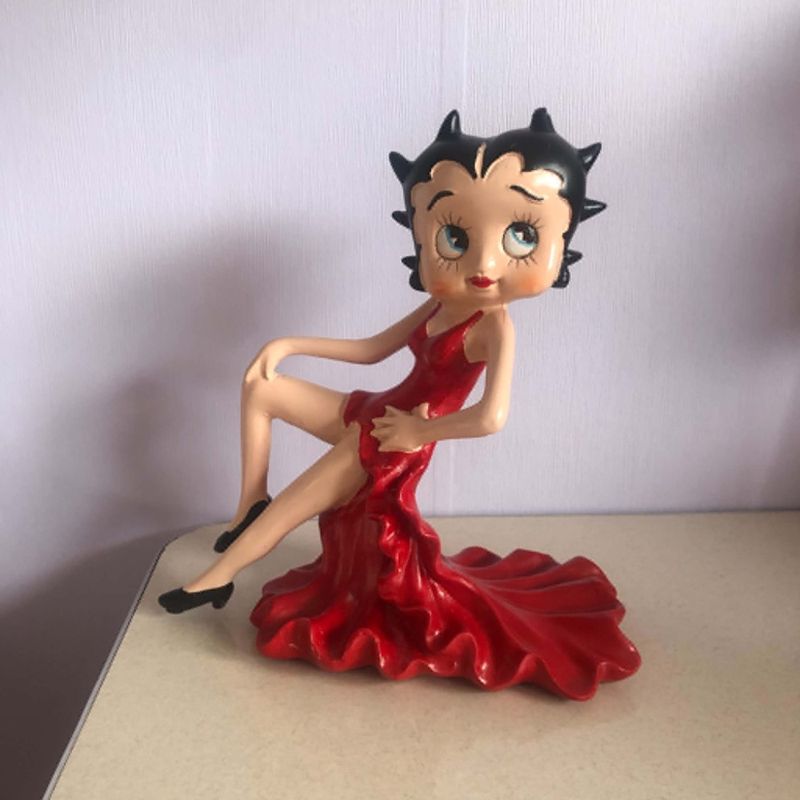 Betty Boop figur til vinflaske