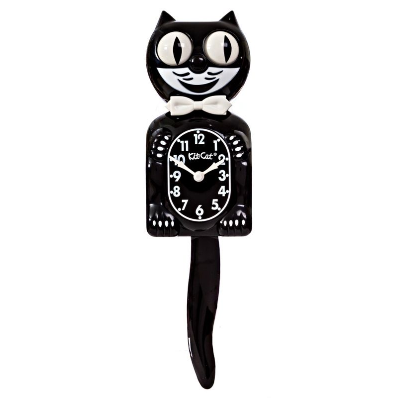 Kit-Cat klokke Classic Black