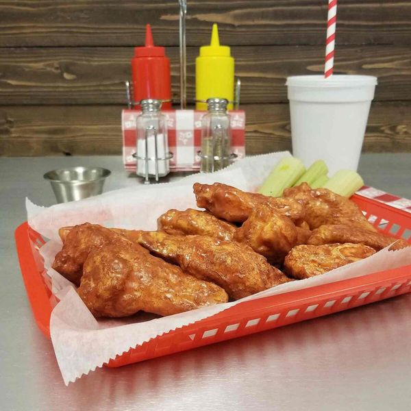 Diner serveringskurv r&oslash;d