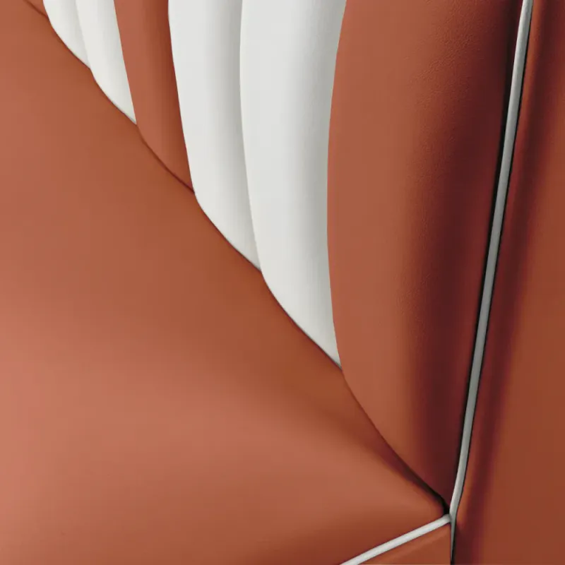 Diner booth single CB 120 cm