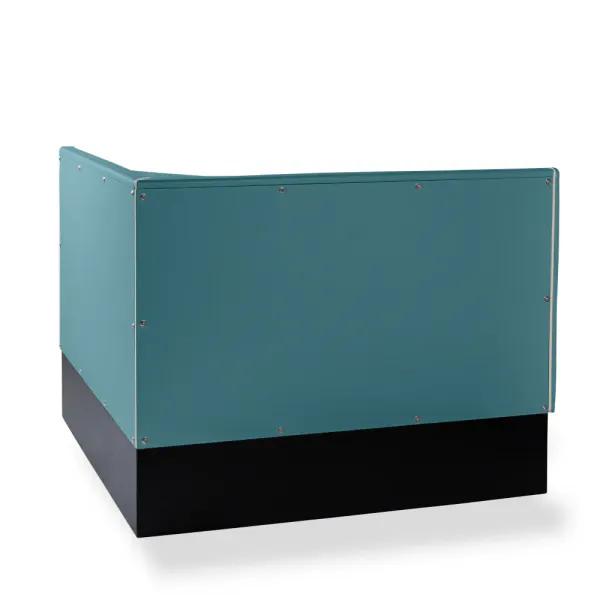 Dinerbooth-hj&oslash;rne CB 120 cm/120 cm
